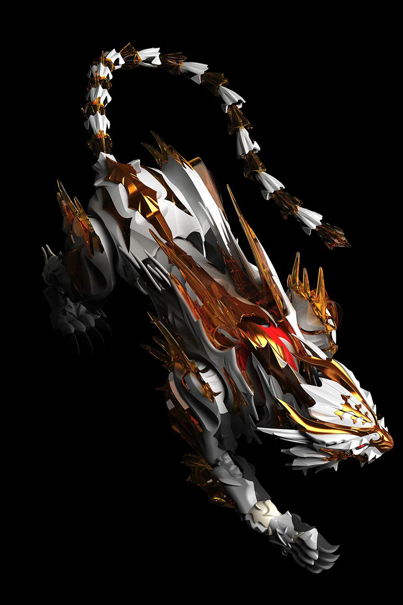 Hổ ShenX FX-7800 – Mô hình lắp ráp Bạch Hổ Trung Hoa giả kim 6 Hổ ShenX FX-7800 – Mô hình lắp ráp Bạch Hổ Trung Hoa giả kim - Ảnh 6