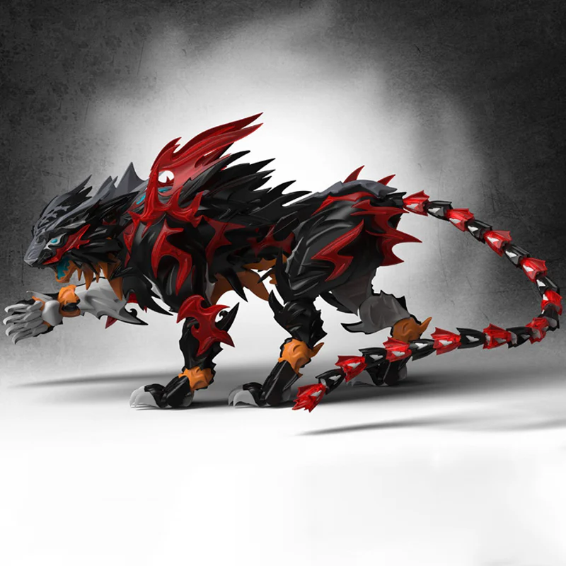 Hổ ShenX FX-7800 – Mô hình lắp ráp Bạch Hổ Trung Hoa giả kim 14 Hổ ShenX FX-7800 – Mô hình lắp ráp Bạch Hổ Trung Hoa giả kim - Ảnh 14