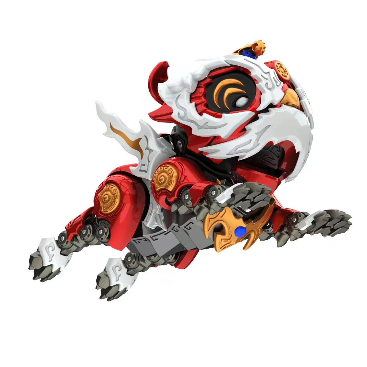 Mô Hình Lân Sư ShenX XWS-0001 – Thần Hình Tiểu Vũ Sư (Quan Công Hồng Sư) 2 Mô Hình Lân Sư ShenX XWS-0001 – Thần Hình Tiểu Vũ Sư (Quan Công Hồng Sư) - Ảnh 2