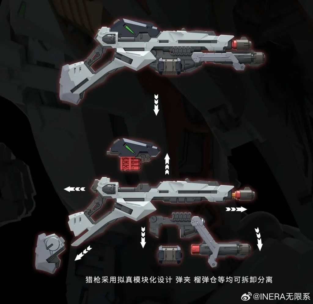 In Era+ 1/72 Fenrir: "Cú Hích" Tỷ Lệ Khủng Thách Thức Giới Hạn Plamo | Mecha Zone Blog 5 mechazone fenrir inera 4