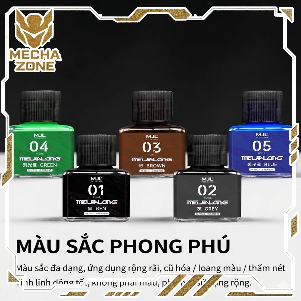 Panel Line MJL (Gốc Nước) - Dung Dịch Kẻ Lằn Chìm 40ml 1 Panel Line MJL (Gốc Nước) - Dung Dịch Kẻ Lằn Chìm 40ml