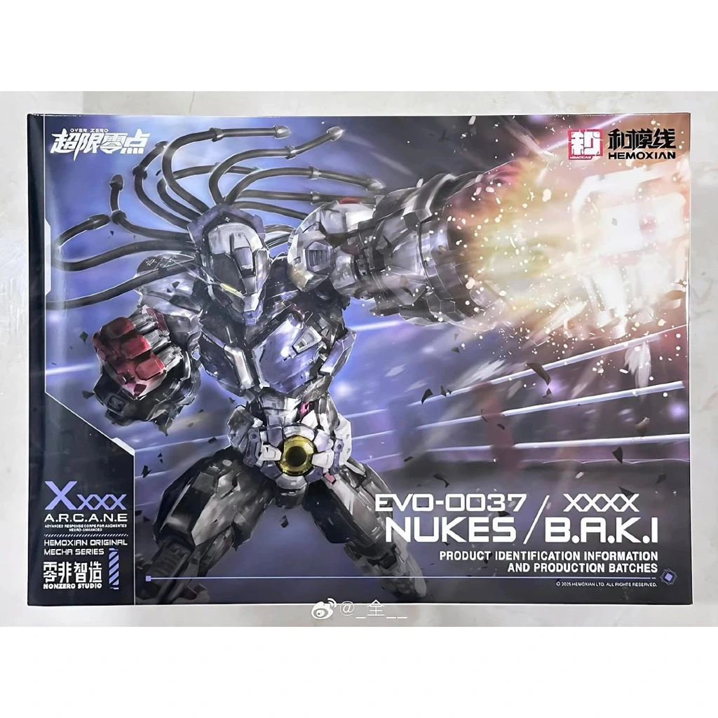 HEMOXIAN 1/10 OVER ZERO BAKI (EVO-0037 Quyền Vương) 32 hemoxian baki mechazone 1