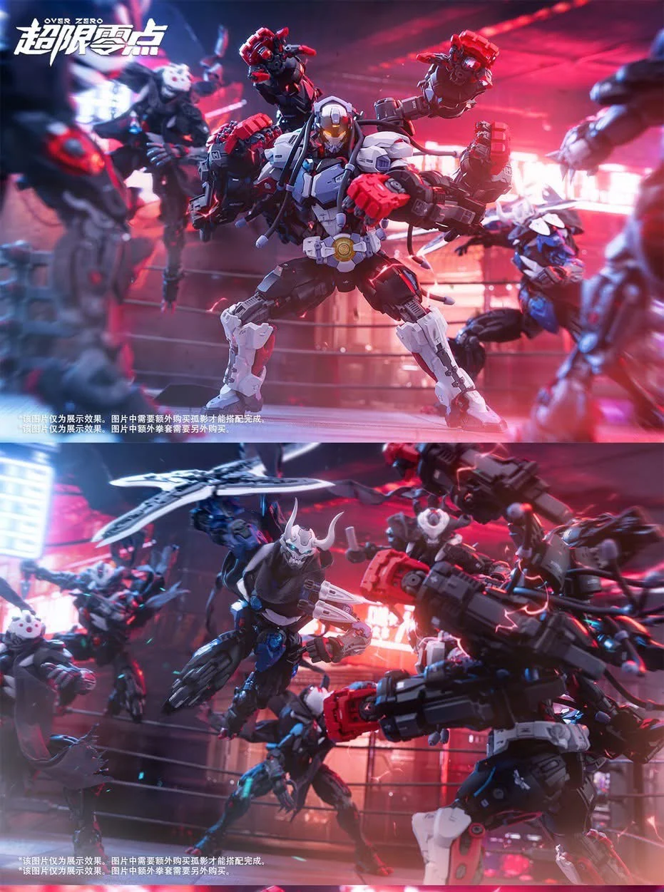 HEMOXIAN 1/10 OVER ZERO BAKI (EVO-0037 Quyền Vương) 35 hemoxian baki mechazone 3