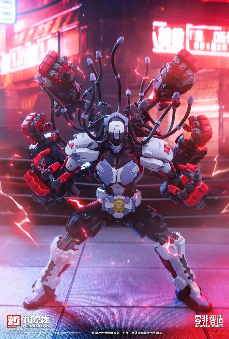 HEMOXIAN 1/10 OVER ZERO BAKI (EVO-0037 Quyền Vương) 34 hemoxian baki mechazone 4