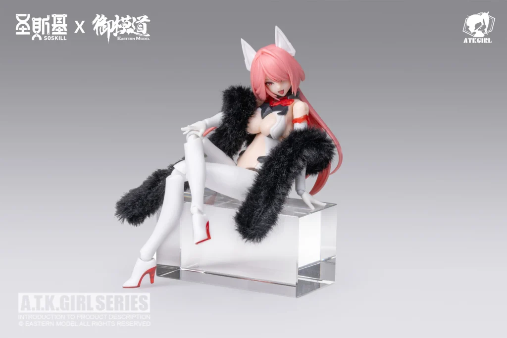 Đánh Giá Chi Tiết A.T.K GIRL SERIES: THE NINE-TAILED FOX "DA JI" – Cửu Vĩ Hồ Đát Kỷ (E-Model × SOSKILL 1/12) 8 MechZone kit girl cuu vi 12
