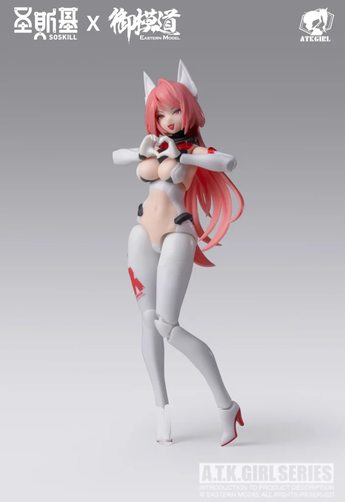 Đánh Giá Chi Tiết A.T.K GIRL SERIES: THE NINE-TAILED FOX "DA JI" – Cửu Vĩ Hồ Đát Kỷ (E-Model × SOSKILL 1/12) 10 MechZone kit girl cuu vi 13