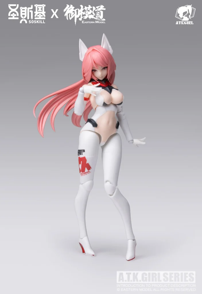 Đánh Giá Chi Tiết A.T.K GIRL SERIES: THE NINE-TAILED FOX "DA JI" – Cửu Vĩ Hồ Đát Kỷ (E-Model × SOSKILL 1/12) 4 MechZone kit girl cuu vi 15