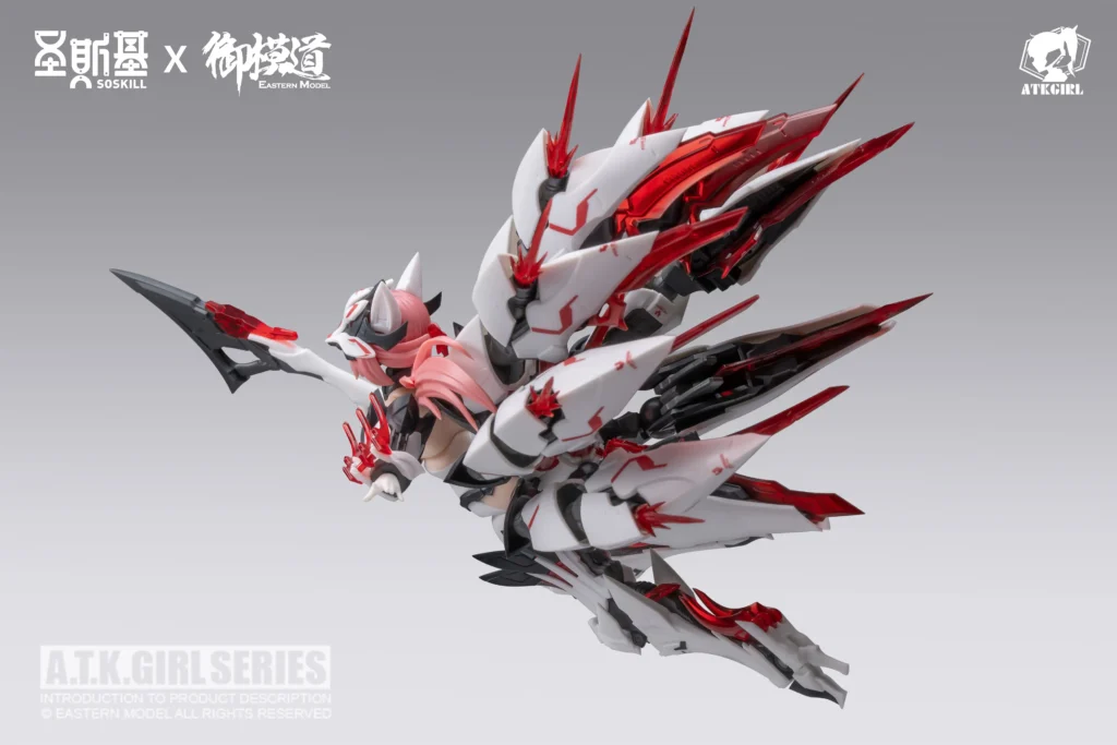 Đánh Giá Chi Tiết A.T.K GIRL SERIES: THE NINE-TAILED FOX "DA JI" – Cửu Vĩ Hồ Đát Kỷ (E-Model × SOSKILL 1/12) 5 MechZone kit girl cuu vi 23