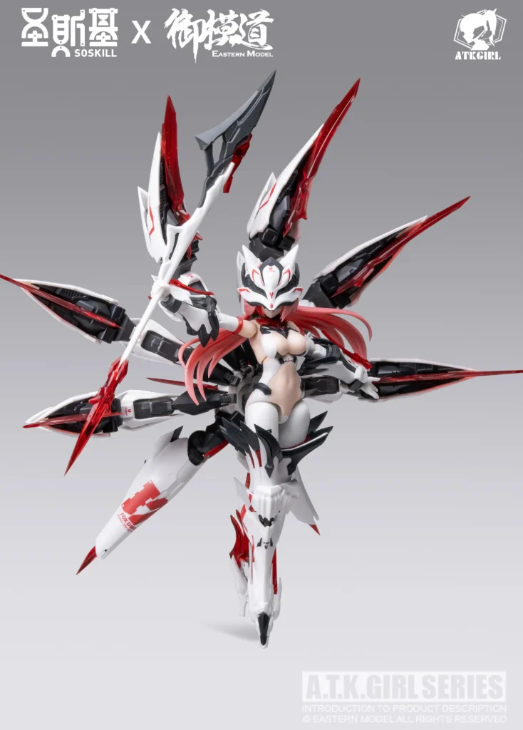 Đánh Giá Chi Tiết A.T.K GIRL SERIES: THE NINE-TAILED FOX "DA JI" – Cửu Vĩ Hồ Đát Kỷ (E-Model × SOSKILL 1/12) 3 MechZone kit girl cuu vi 26