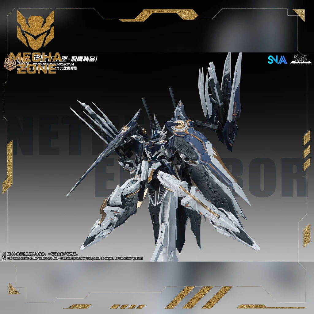 Mô Hình Lắp Ráp SNAA 1/100 YR-05 Nether Emperor FA (Falcon Armor Ver) 11 Mô Hình Lắp Ráp SNAA 1/100 YR-05 Nether Emperor FA (Falcon Armor Ver) - Ảnh 11