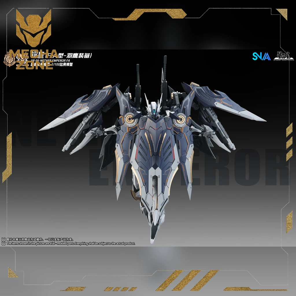 Mô Hình Lắp Ráp SNAA 1/100 YR-05 Nether Emperor FA (Falcon Armor Ver) 10 Mô Hình Lắp Ráp SNAA 1/100 YR-05 Nether Emperor FA (Falcon Armor Ver) - Ảnh 10