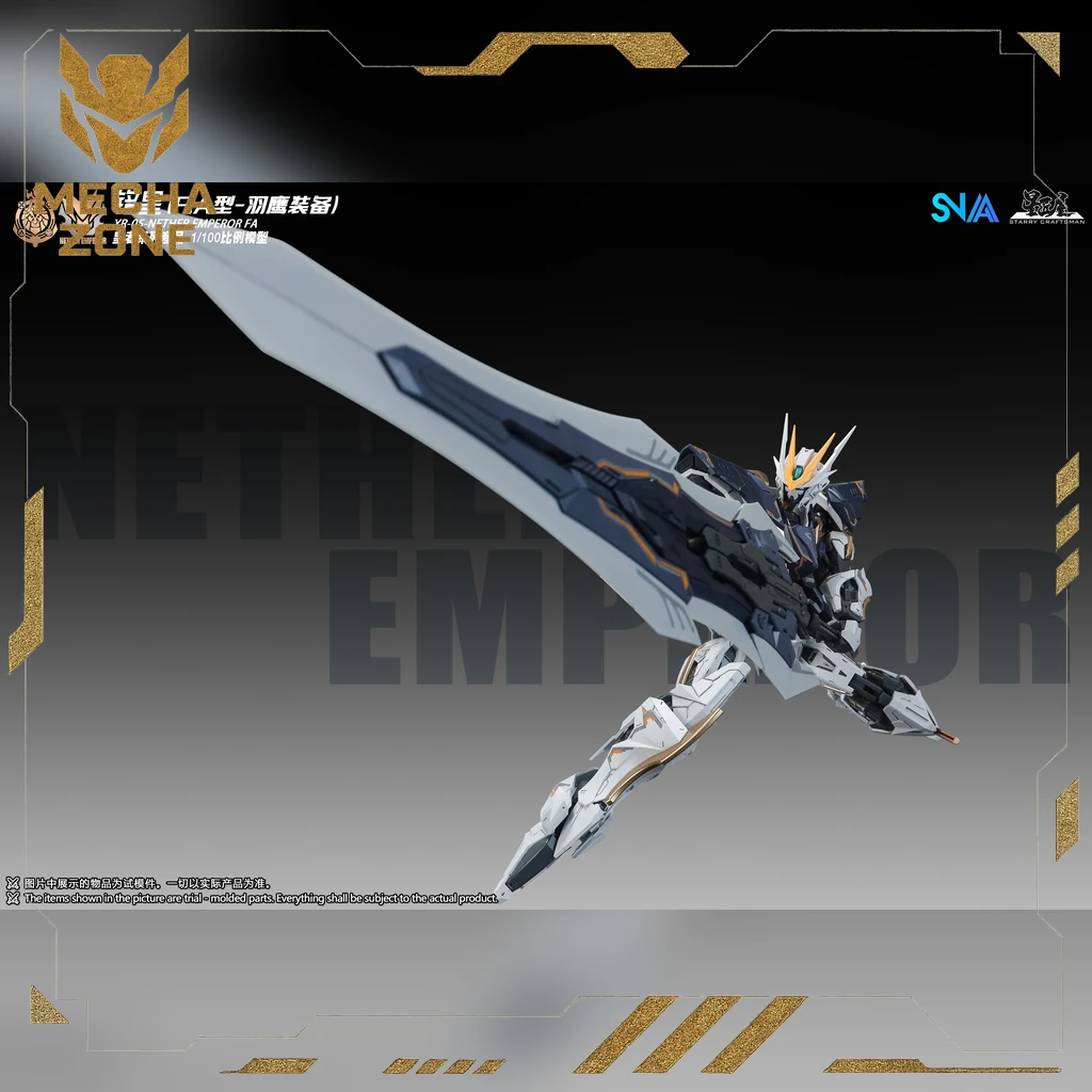 Mô Hình Lắp Ráp SNAA 1/100 YR-05 Nether Emperor FA (Falcon Armor Ver) 5 Mô Hình Lắp Ráp SNAA 1/100 YR-05 Nether Emperor FA (Falcon Armor Ver) - Ảnh 5