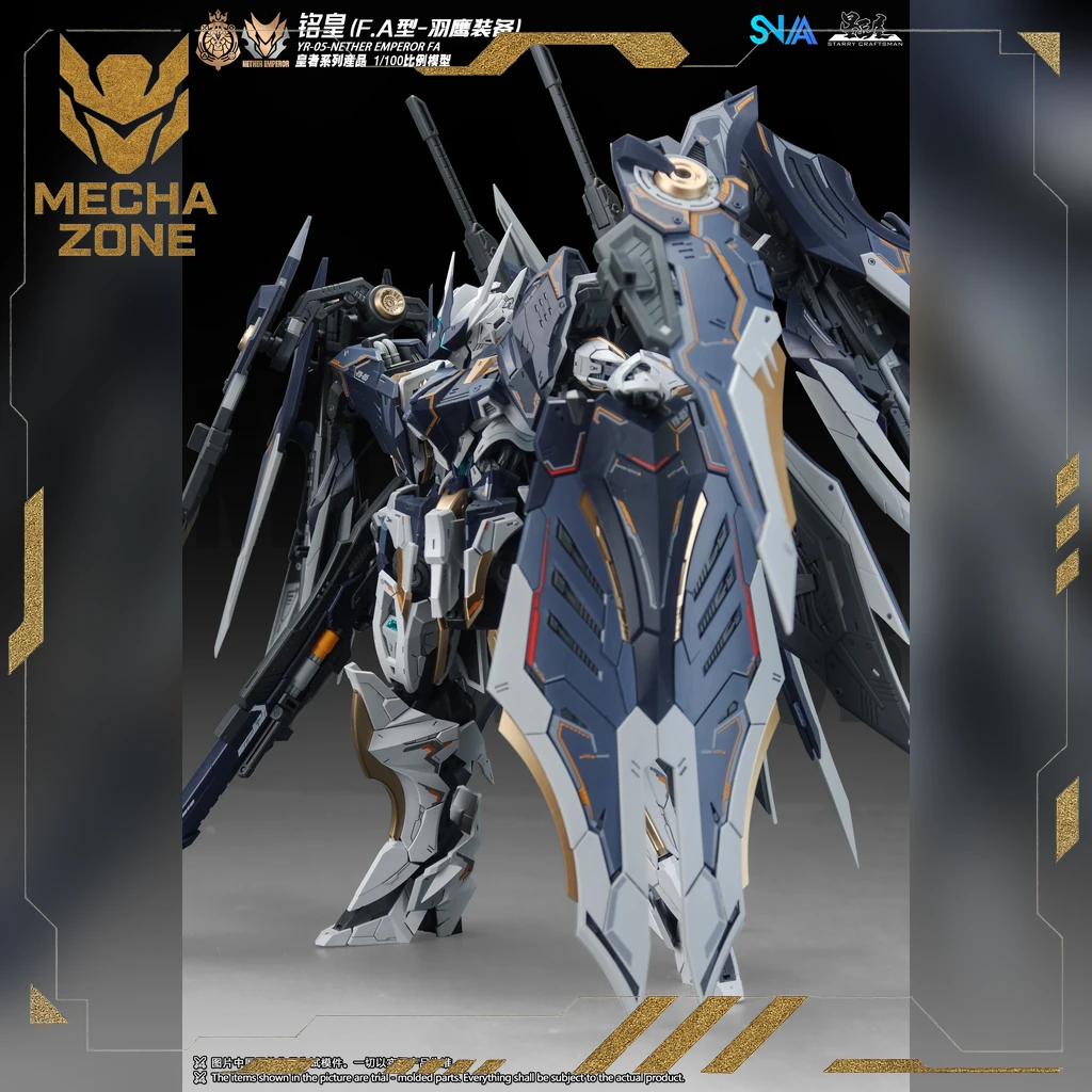 Mô Hình Lắp Ráp SNAA 1/100 YR-05 Nether Emperor FA (Falcon Armor Ver) 19 Mô Hình Lắp Ráp SNAA 1/100 YR-05 Nether Emperor FA (Falcon Armor Ver) - Ảnh 19