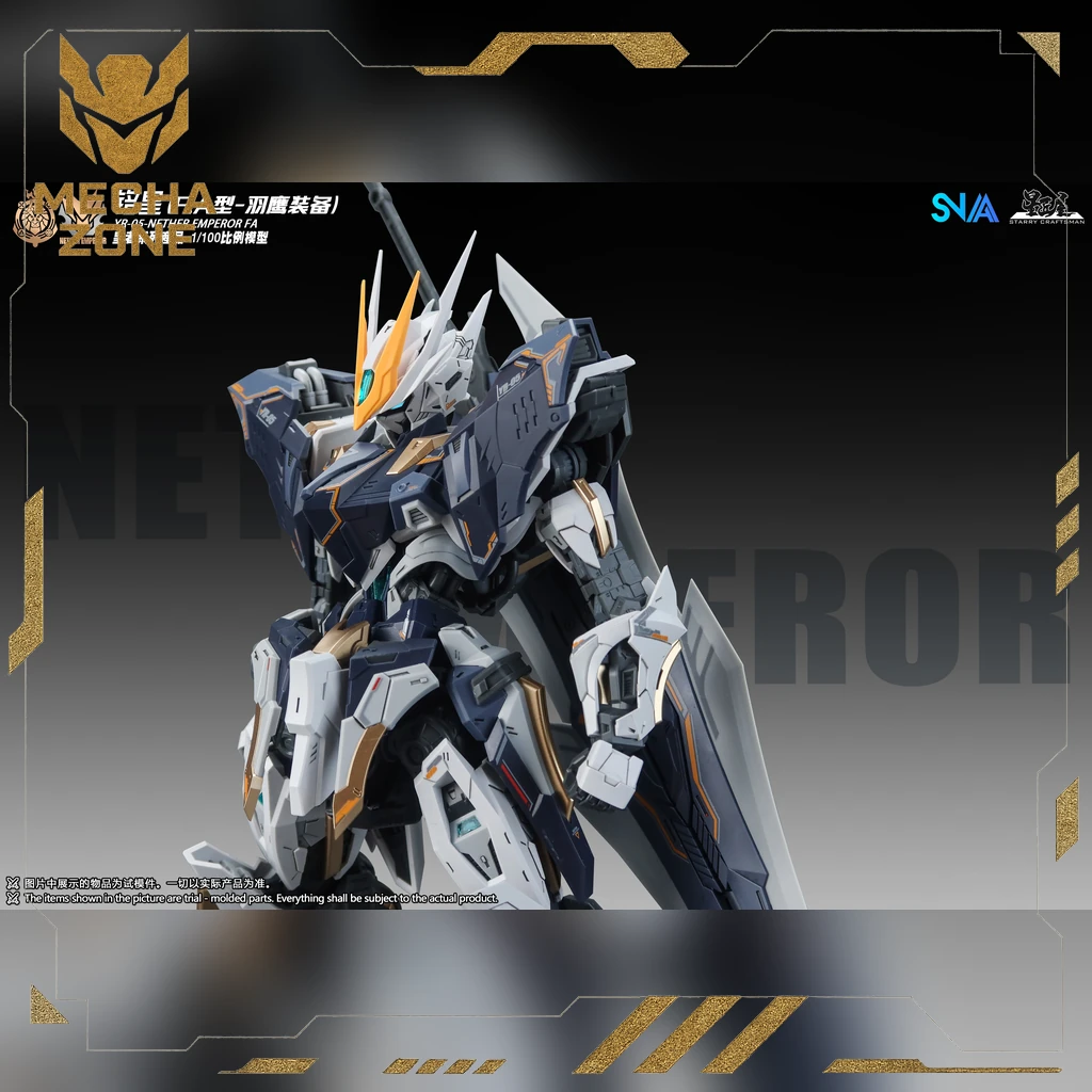 Mô Hình Lắp Ráp SNAA 1/100 YR-05 Nether Emperor FA (Falcon Armor Ver) 3 Mô Hình Lắp Ráp SNAA 1/100 YR-05 Nether Emperor FA (Falcon Armor Ver) - Ảnh 3