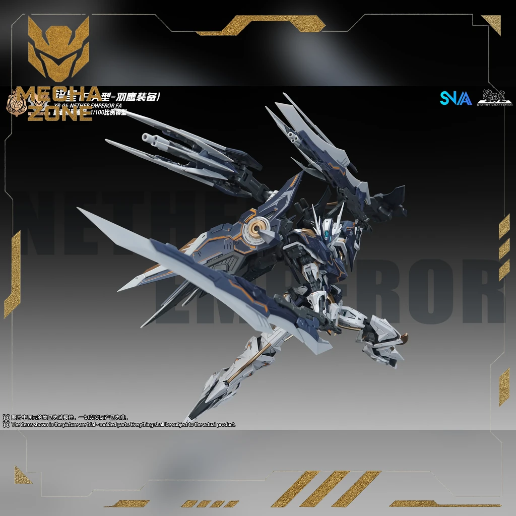 Mô Hình Lắp Ráp SNAA 1/100 YR-05 Nether Emperor FA (Falcon Armor Ver) 20 Mô Hình Lắp Ráp SNAA 1/100 YR-05 Nether Emperor FA (Falcon Armor Ver) - Ảnh 20