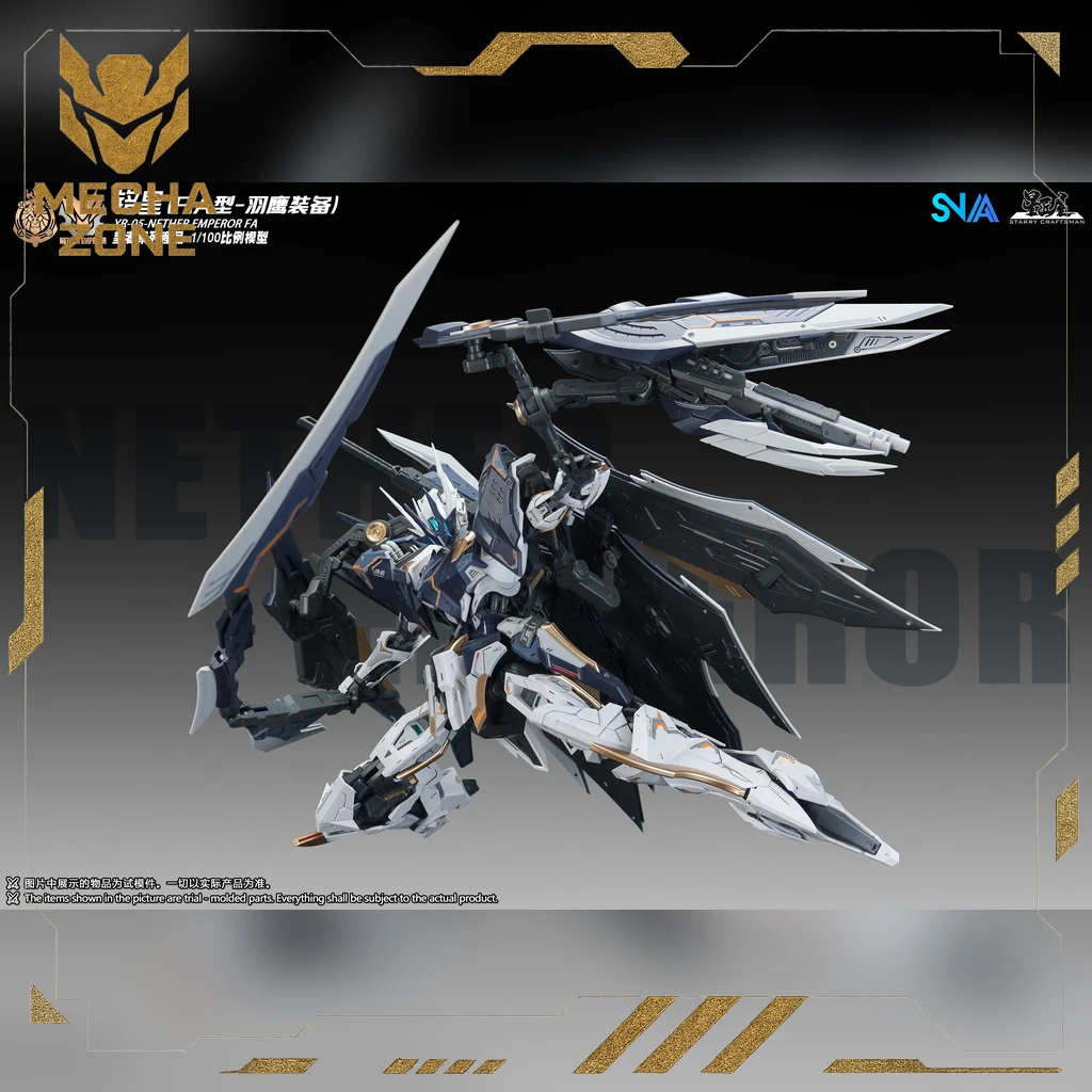 Mô Hình Lắp Ráp SNAA 1/100 YR-05 Nether Emperor FA (Falcon Armor Ver) 18 Mô Hình Lắp Ráp SNAA 1/100 YR-05 Nether Emperor FA (Falcon Armor Ver) - Ảnh 18