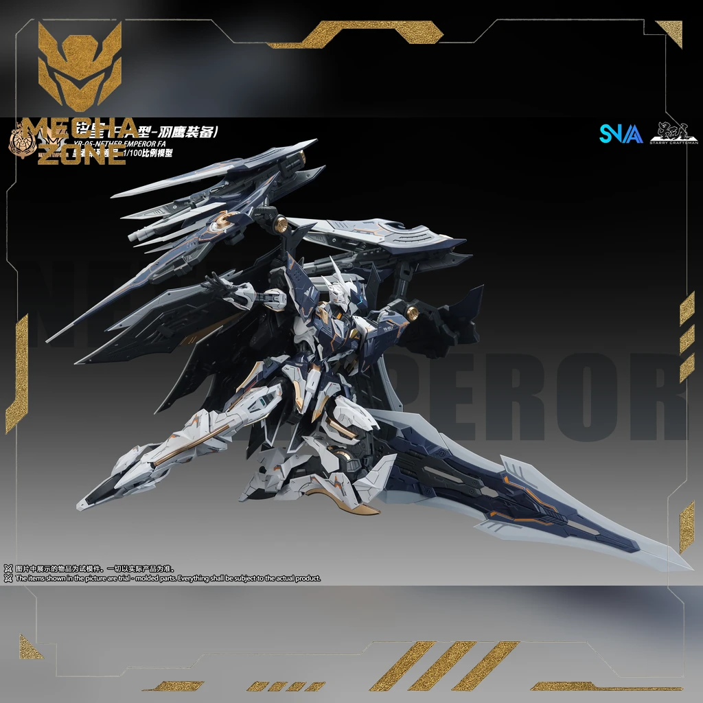 Mô Hình Lắp Ráp SNAA 1/100 YR-05 Nether Emperor FA (Falcon Armor Ver) 16 Mô Hình Lắp Ráp SNAA 1/100 YR-05 Nether Emperor FA (Falcon Armor Ver) - Ảnh 16