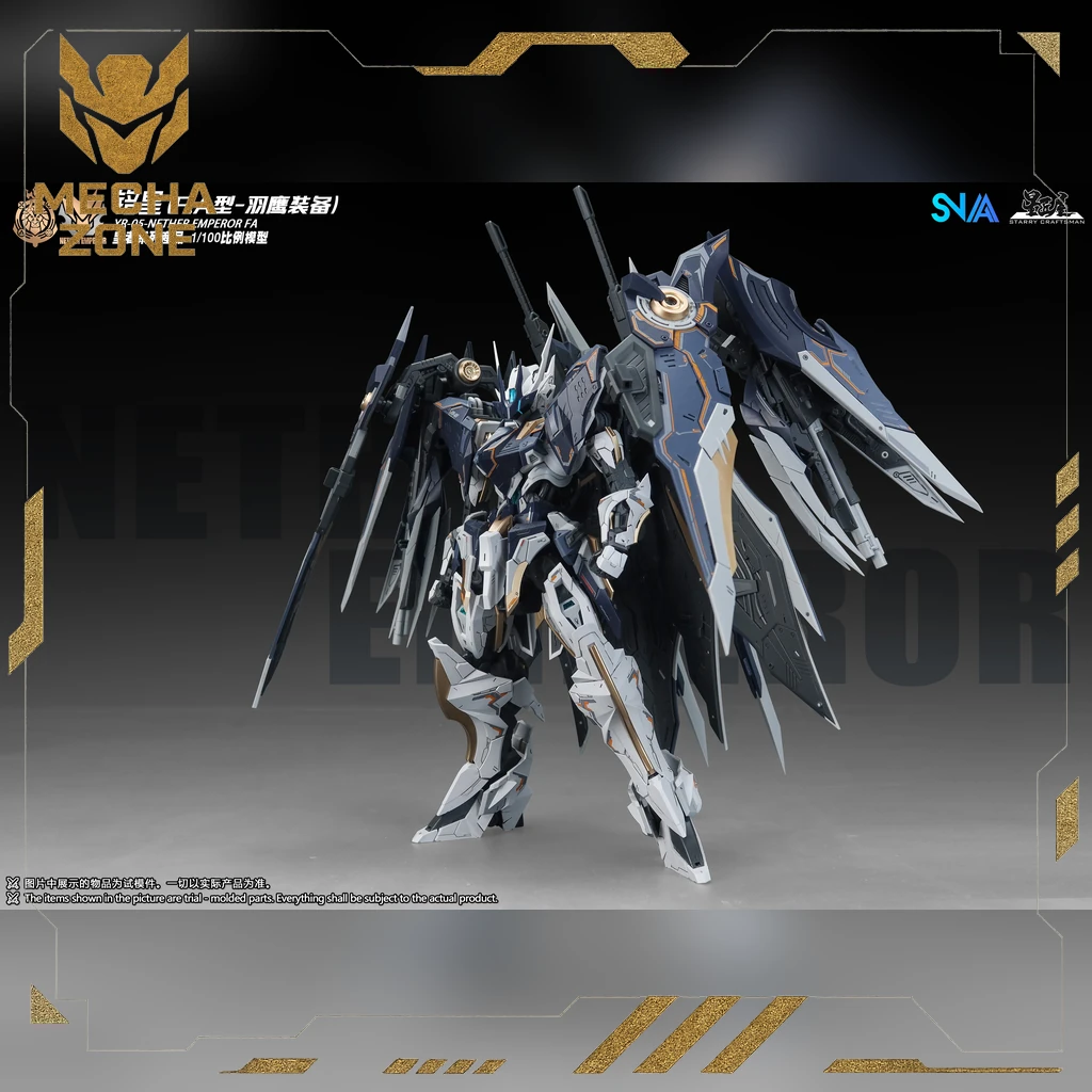 Mô Hình Lắp Ráp SNAA 1/100 YR-05 Nether Emperor FA (Falcon Armor Ver) 2 Mô Hình Lắp Ráp SNAA 1/100 YR-05 Nether Emperor FA (Falcon Armor Ver) - Ảnh 2