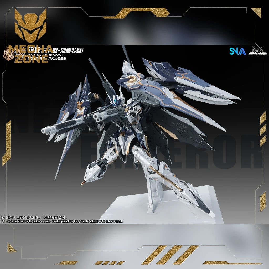 Mô Hình Lắp Ráp SNAA 1/100 YR-05 Nether Emperor FA (Falcon Armor Ver) 15 Mô Hình Lắp Ráp SNAA 1/100 YR-05 Nether Emperor FA (Falcon Armor Ver) - Ảnh 15