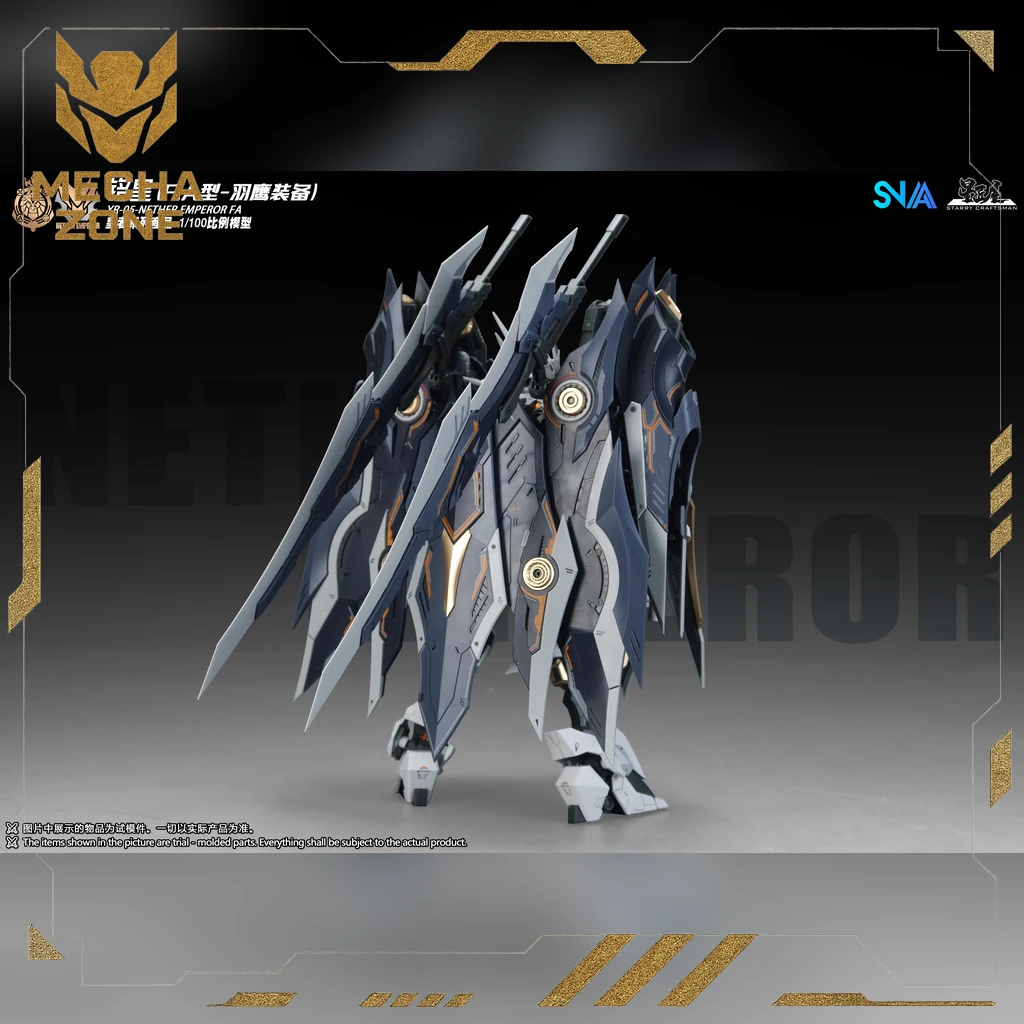 Mô Hình Lắp Ráp SNAA 1/100 YR-05 Nether Emperor FA (Falcon Armor Ver) 14 Mô Hình Lắp Ráp SNAA 1/100 YR-05 Nether Emperor FA (Falcon Armor Ver) - Ảnh 14