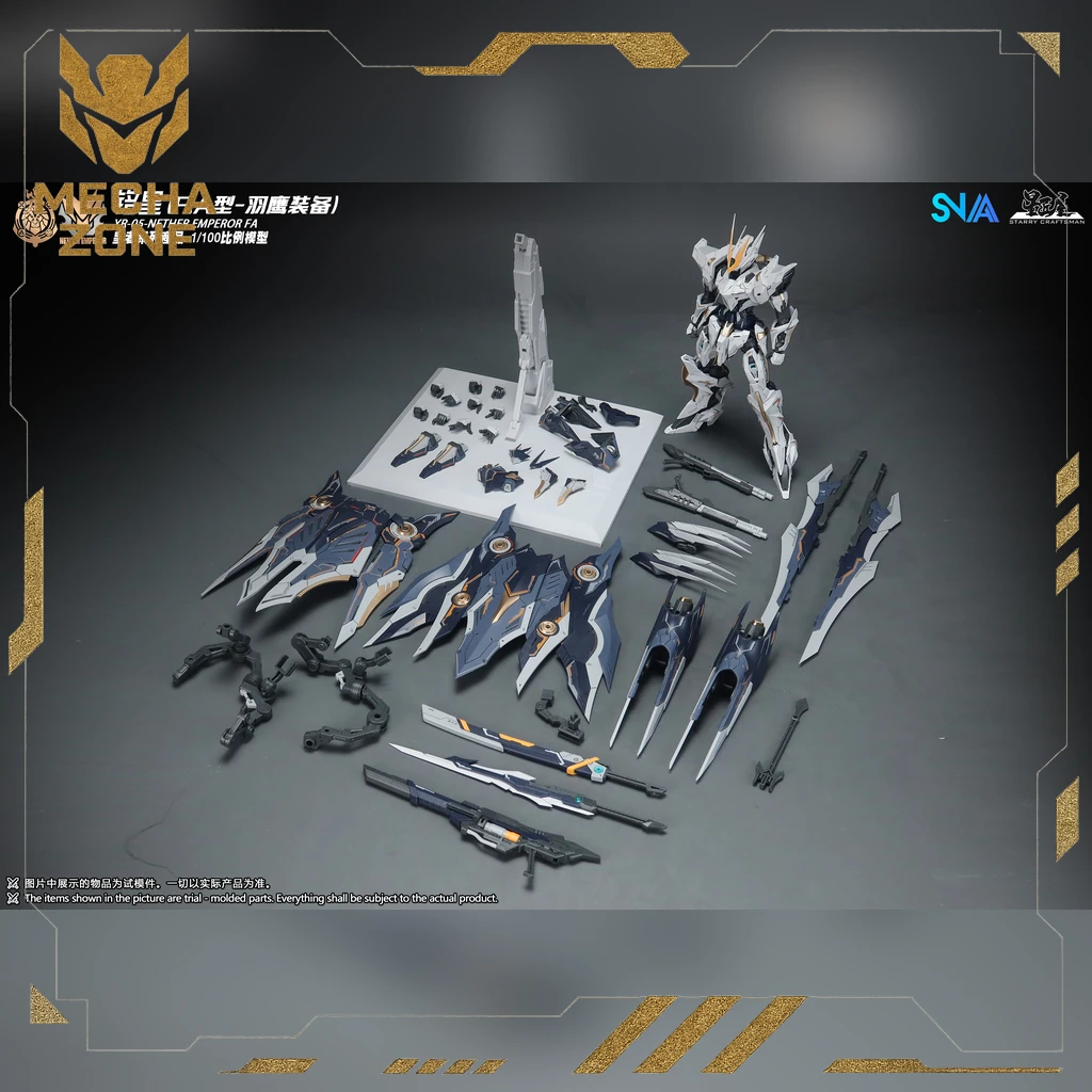 Mô Hình Lắp Ráp SNAA 1/100 YR-05 Nether Emperor FA (Falcon Armor Ver) 21 Mô Hình Lắp Ráp SNAA 1/100 YR-05 Nether Emperor FA (Falcon Armor Ver) - Ảnh 21
